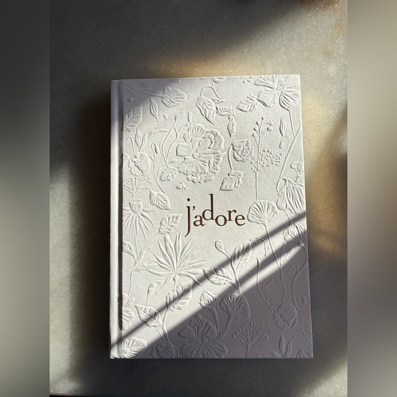 Dior Floral Embossed Notebook - Picture 1 of 3